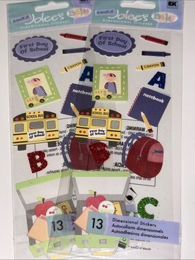 Vintage Touch of Jolee's SCHOOL DAYS Theme Stickers 64464